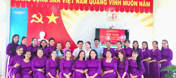 Hình CBGVNV tham dự hội nghị